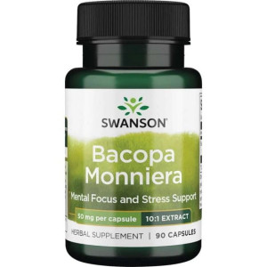 SWANSON Bacopa Monniera extract 90szt 50mg