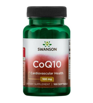 SWANSON, Koenzym Q10 (CoQ10) 100mg, 100kap.