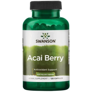 SWANSON, Acai Berry , 500mg, 120kap.