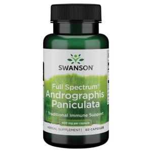 SWANSON FS Andrographis Paniculata 400mg 60 kaps