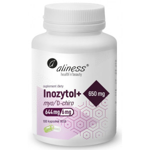 INOZYTOL+ MYO/D-CHIRO 100 KAPS. ALINESS MYO-INOZYTOL D-CHIRO-INOZYTOL