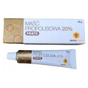 APIPOLFARMA MAŚĆ PROPOLISOWA FORTE 20% 20 G