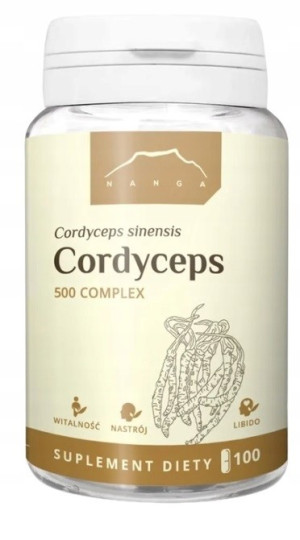 Kordyceps 500mg x 100 kap Cordyceps