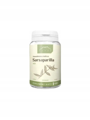 Sarsaparilla indyjska 400mg. 100kaps.