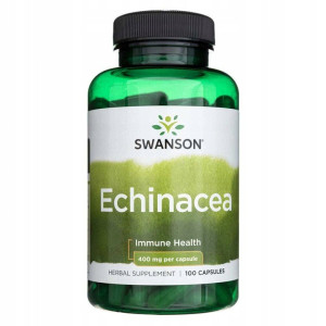 SWANSON, Echinacea 400mg, 100 kap