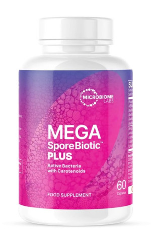 MegaSporeBiotic™ Plus Probiotyk, 60 kaps.