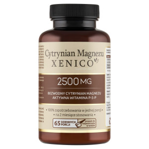 Cytrynian Magnezu 65 porcji 165g. Xenico