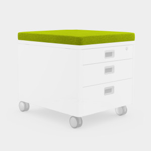 moll Prime Wechselbezug für Sitzkissen Pad (Polsterfarbe: Trend - Lime)