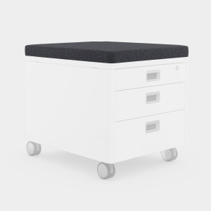 moll Prime Wechselbezug für Sitzkissen Pad (Polsterfarbe: Trend - Anthracite)