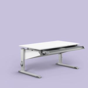 moll Sprinter (Modellvariante: Sprinter, Fußfarbe: Silber, Schreibtischschublade: mit Schublade, Side-Top Easy: ohne Side Top)