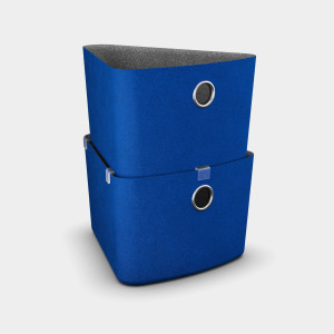 moll Basket RD (Höhe: 130 mm, Basketfarbe: Blau)