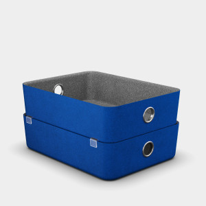moll Basket SQ (Höhe: 70 mm, Basketfarbe: Blau)