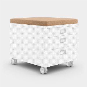 moll Prime Wechselbezug für Sitzkissen Pad (Polsterfarbe: Trend - Caramel)