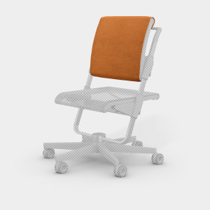 Rückenkissen moll S6 (Unique Polster: Spice Mandarine)