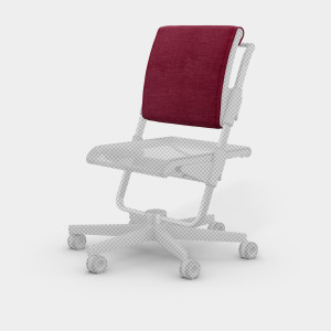 Rückenkissen moll S6 (Unique Polster: Spice Pink)