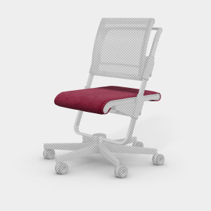 Sitzkissen moll S6 (Unique Polster: Spice Pink)