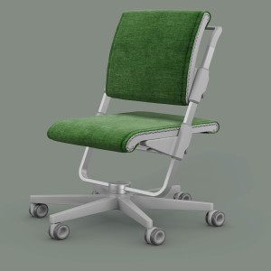 moll S6 (Gestellfarbe: Grau, Polsterstoffe: Spice-Green)