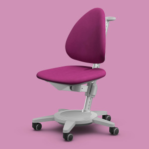moll Maximo (Gestellfarbe: Grau, Stofffarben: Soft- Magenta)