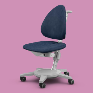 moll Maximo (Gestellfarbe: Grau, Stofffarben: Soft - Navy)