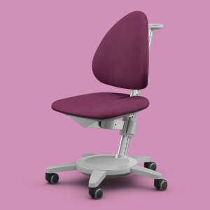 moll Maximo (Gestellfarbe: Grau, Stofffarben: Soft - Pink)