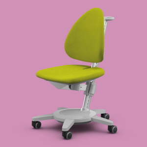 moll Maximo (Gestellfarbe: Grau, Stofffarben: Trend - Lime)