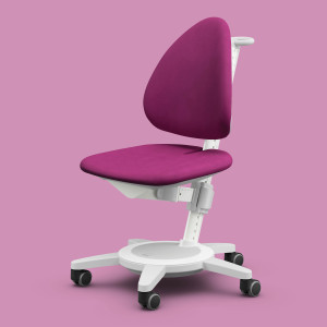 moll Maximo (Gestellfarbe: Weiß, Stofffarben: Soft- Magenta)