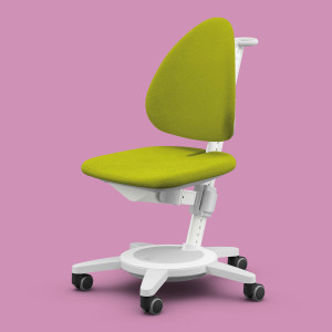 moll Maximo (Gestellfarbe: Weiß, Stofffarben: Trend - Lime)