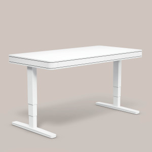 T8 (Dekor: Mattweiß, Blendenfarben: Weiß, Größe: L, Powermanagement: Steckdosen + USB, Kabelkanal: mit Kabelkanal, Höhenadapter: mit Höhenadapter (+10