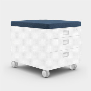 moll Prime Sitzkissen Pad (Polsterfarbe: Trend-Blue)