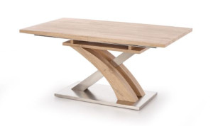 Stół rozkładany SANDOR 160(220)x90 dąb sonoma