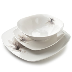 MAGNOLIA Komplet obiadowy 18części18cm/24cm/16cm 500ml miska