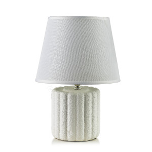 LETI GREY Lampa stołowa 11x20x28cm