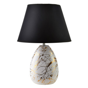 LETI MARBLE Lampa stołowa 18x8x47cm
