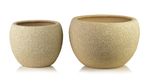 NEVA Komplet 2 osłonek ceramicznych  51x51x35cm 38x38x30cm