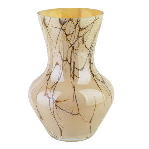 Wazon szklany PARMA szlif 18x14x28cm(DS1)