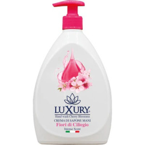 LUXURY Mydło do rąk KWIAT WIŚNI 750ml