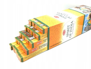 Komplet 25 kadzidełek długie SPIRIT OF INDIA