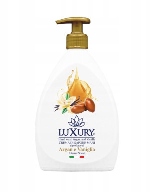 LUXURY Mydło do rąk ARGAN I WANILIA 750ml
