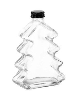 Butelka 200ml CHOINKA z metalową zakrętką 28mm