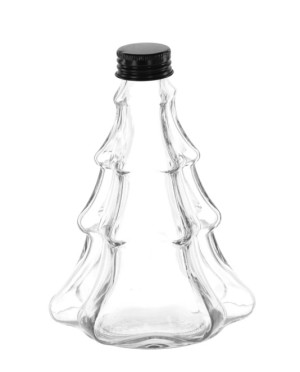 Butelka 300ml CHOINKA z metalową zakrętką 28mm