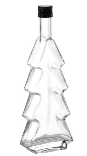 Butelka 500ml CHOINKA z metalową zakrętką 28mm