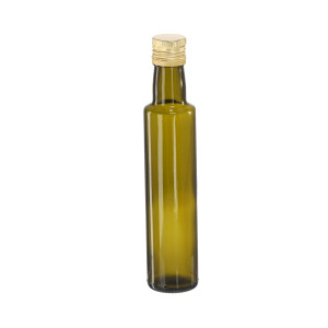 Butelka DORICA 250ml+zakrętka fi28 oliwka