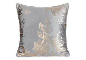 Poszewka CELIA 45x45cm stalowo-szara