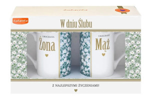 Komplet 2 kubków ŚLUB