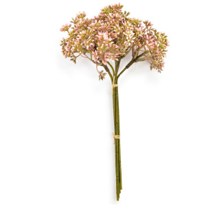 VIRIDIS Kwiat sztuczny Gipsówka pęczek +sztuk 30cm AW25