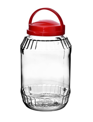 PAKIET 4sztuk Słoi z uchwytem 3,1L