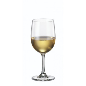 BOHEMIA PRESTIGE MILA Komplet 6 kieliszków 250ml wino białe