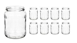 Komplet 8sztuk słoików 720ml bez zakrętek 82-6z