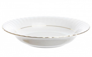 IWONA ZŁOTY PASEK Talerz głęboki 22cm B014