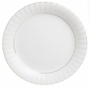 IWONA ZŁOTY PASEK Talerz płytki 24cm B014